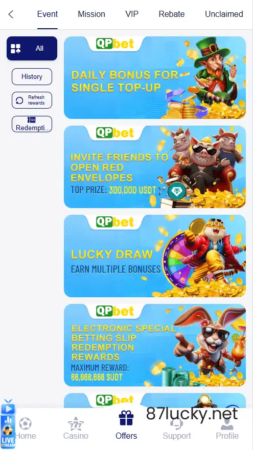 QPBet Game download