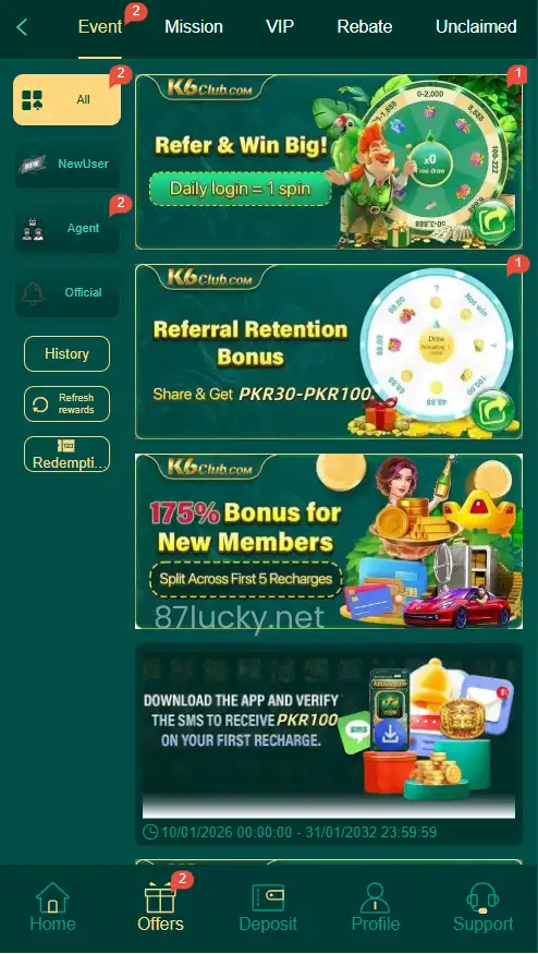 K6 Club Game Download