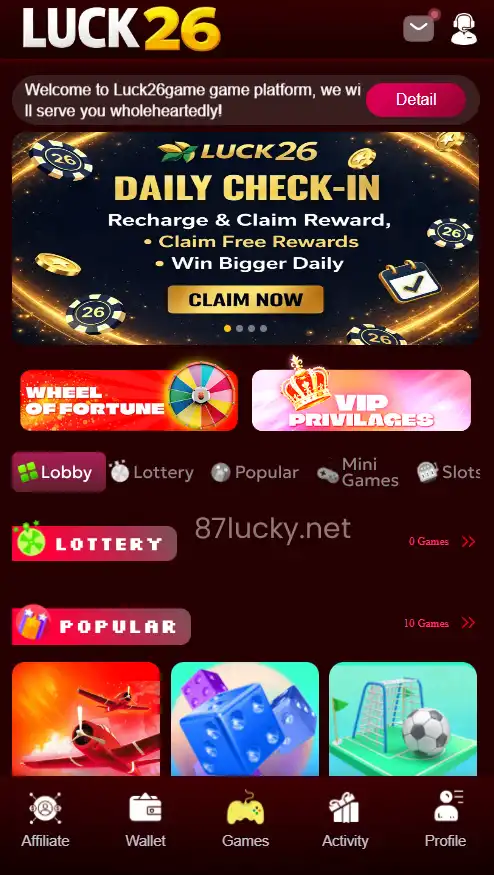 Lucky26 Game APK